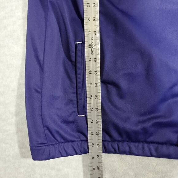 Mizuno Jacket Womens Large Purple Athletic Training Casual Performance Full Zip - Picture 4 of 7